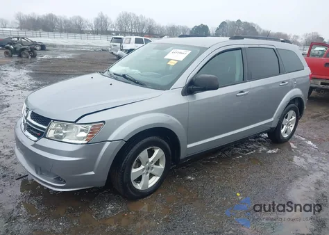 2018 Dodge Journey Se from USA, damaged, VIN 3C4PDCAB7JT236542